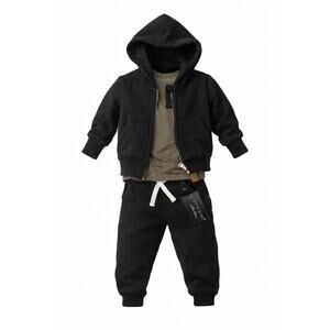 Little Bipsy 3-Piece Jogger Hoodie T-Shirt Set 6–12 Months Unisex